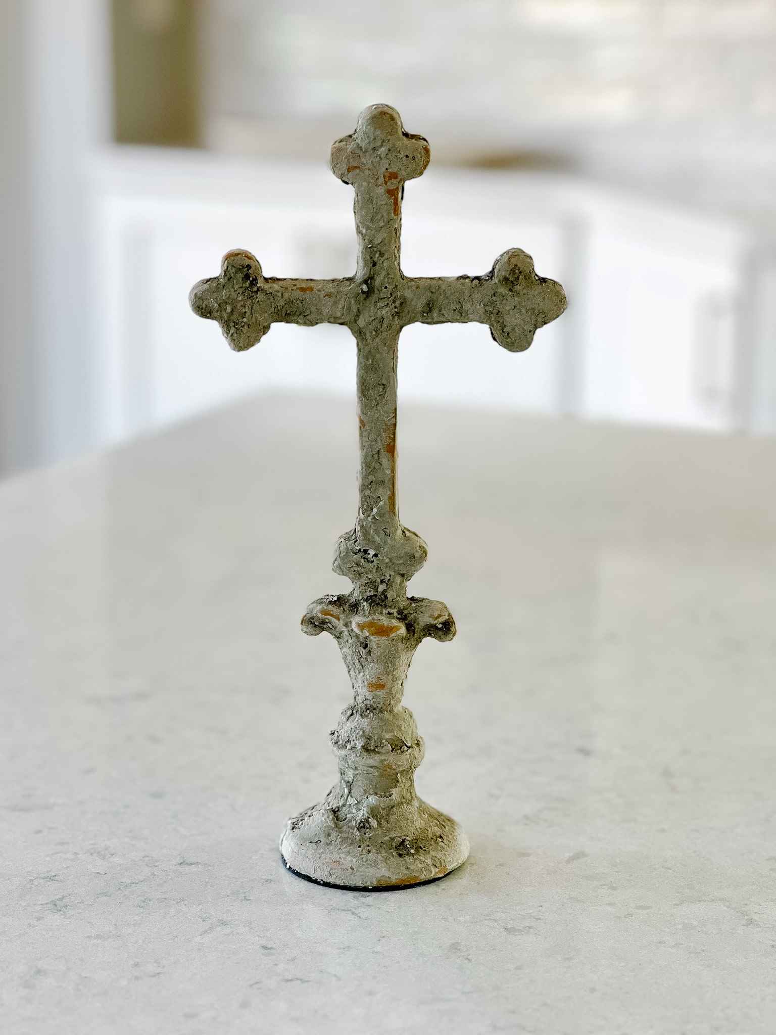 Antique San Marco Cross Pendant - Vintage Italian Religious Jewelry for Men & Women - Perfect for Gifts, Weddings, and Faith-Based Occasions