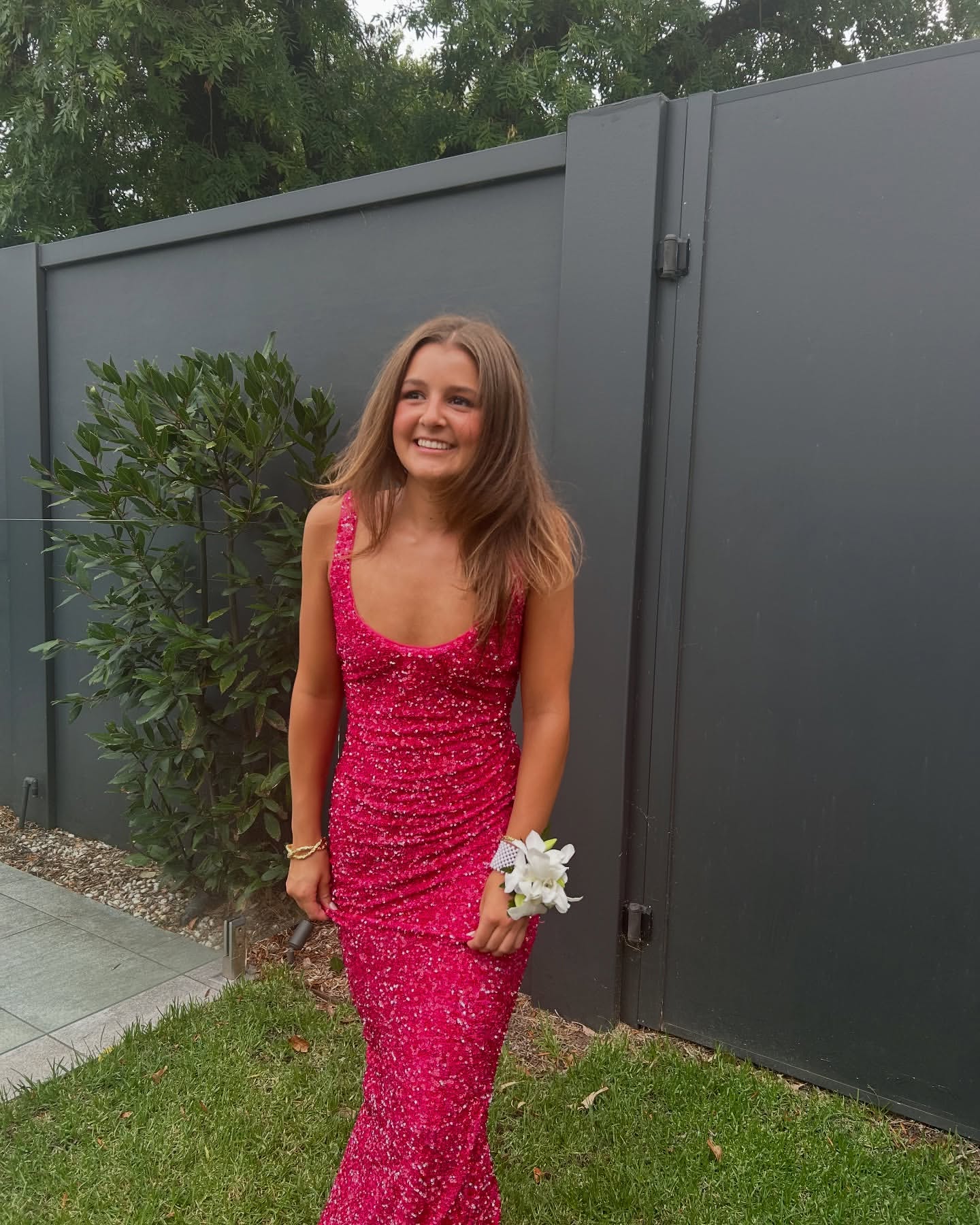 Sparkling Hot Pink Sequin Mermaid Prom Dress for Women - Elegant Formal Evening Gown J6924 | Perfect for Homecoming, Quinceañera & Special Occasions