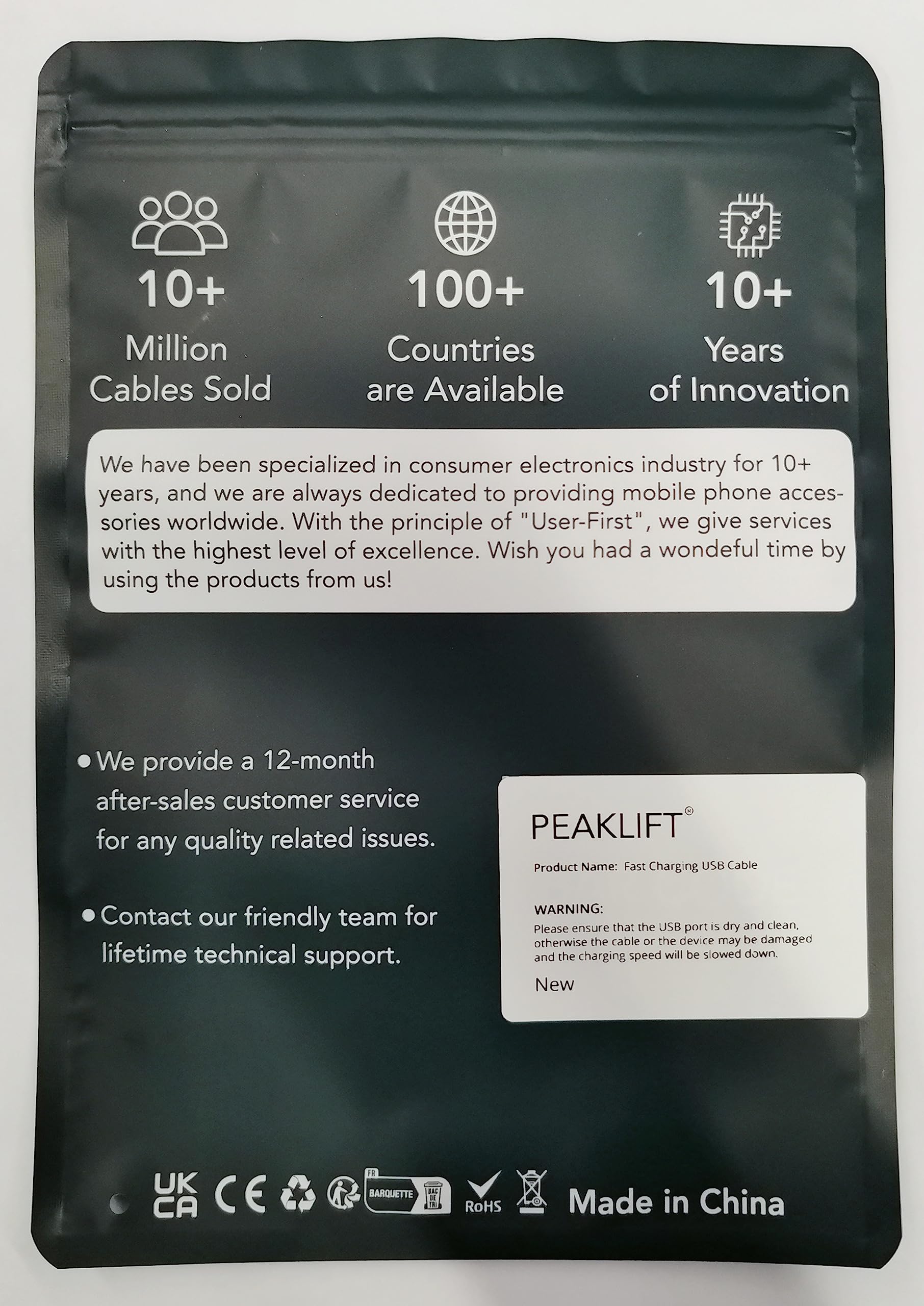 PEAKLIFT 2-Pack Coiled Lightning Cable for iPhone - Apple CarPlay Compatible, Retractable Short Charging Cable for iPhone 14/13/12/11 Pro Max/10/8 Plus/XR/SE & AirPods - Perfect for Car, Office & Travel Use