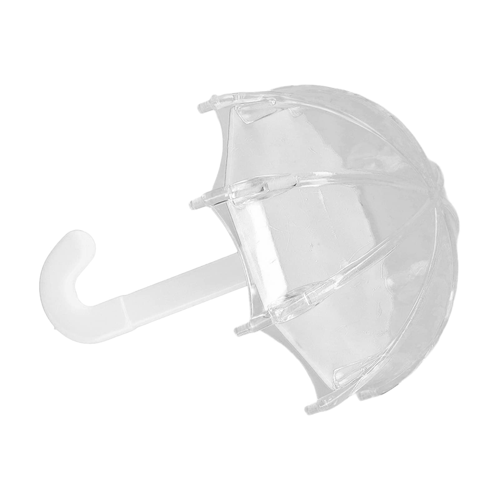 Sturdy Umbrella-Shaped Candy Storage Box - Cute & Portable Candy Holder for Weddings, Parties & Anniversaries - Perfect Gift for Men & Women (White) | Great for Home, Office & Event Decor