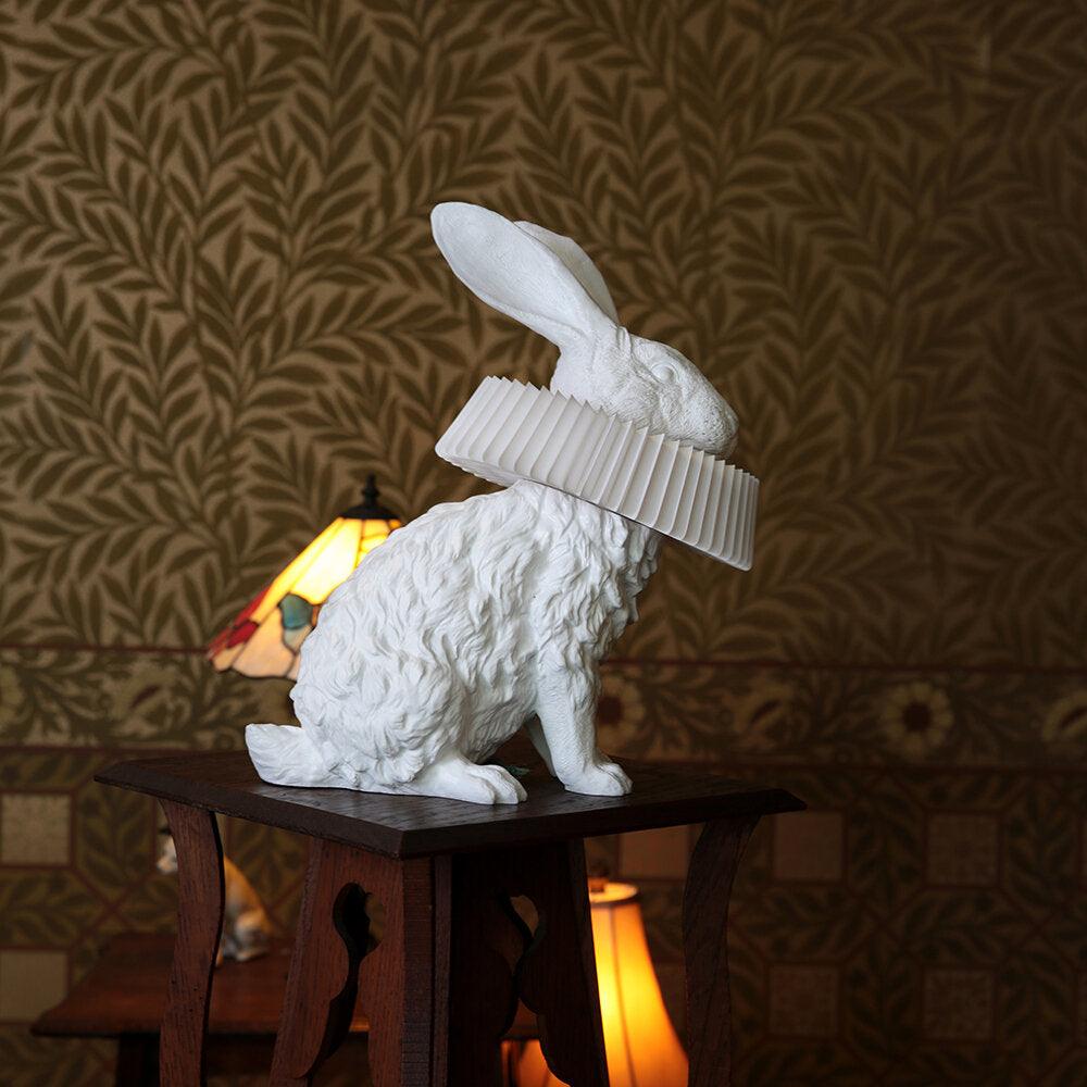 Rabbit X Table Lamp - Modern LED Night Light for Bedroom, Nursery, Kids Room - Soft Glow & Energy Efficient Lighting for Home Decor