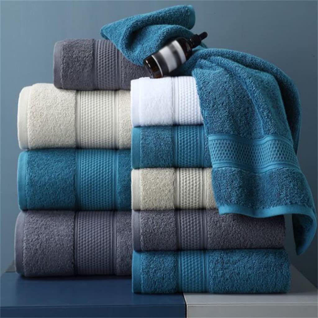 PAIZME Premium Cotton Hotel Towels - Soft, Absorbent & Thick Bath, Face & Hair Towels for Home, Spa & Travel Use