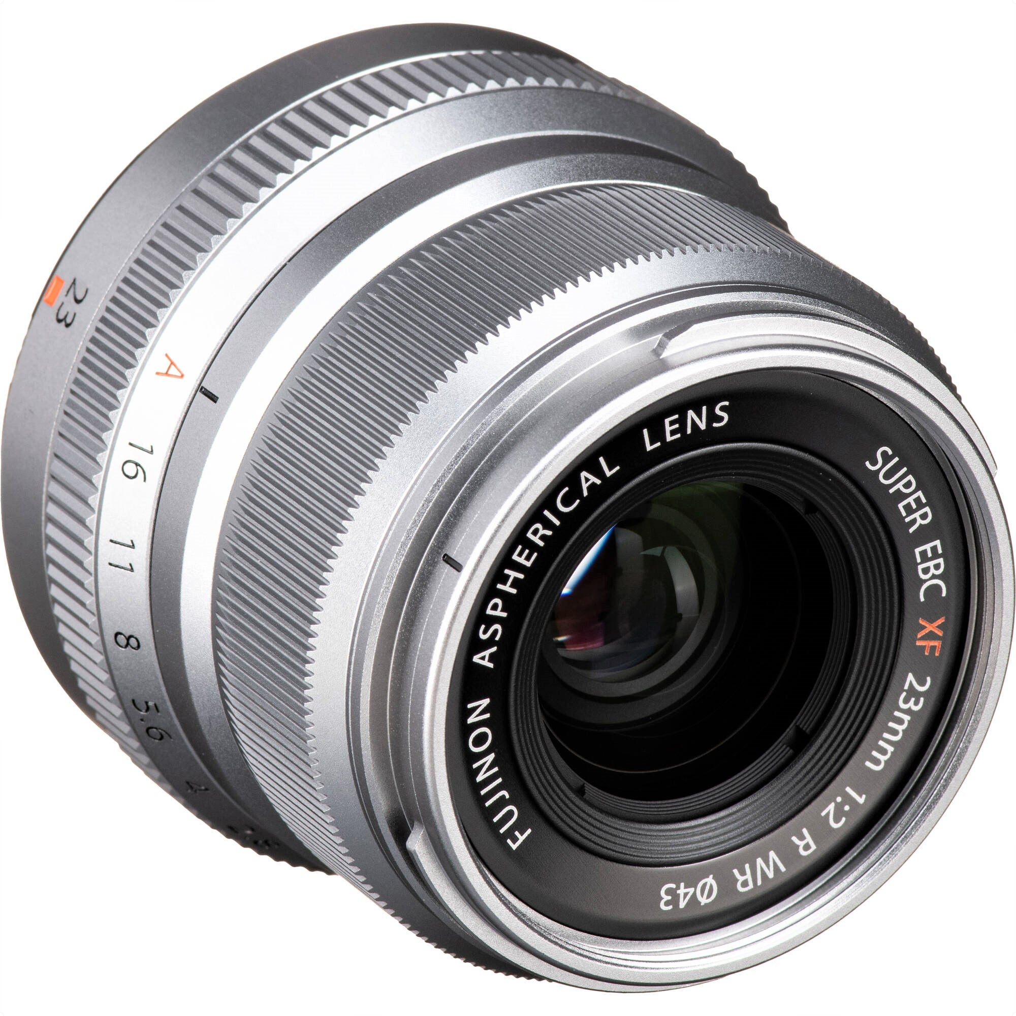Fujifilm XF 23mm F/2 R WR Lens - Weather Resistant Prime Lens for Fujifilm X-Mount Cameras (Black & Silver) - Perfect for Street Photography, Travel & Everyday Shooting