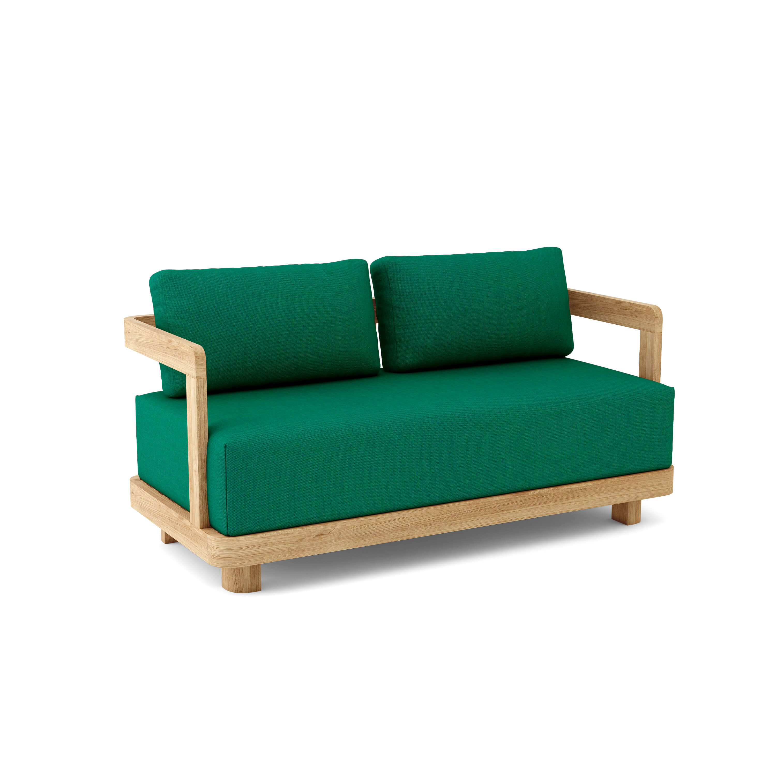 Granada Deep Seating Loveseat - Comfortable Outdoor Patio Sofa for Two, Weather-Resistant Cushioned Loveseat with Sturdy Frame - Perfect for Backyard, Garden, Poolside or Deck Relaxation