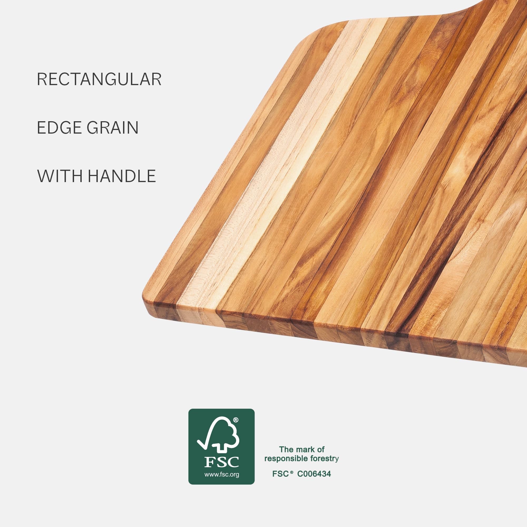 Premium Teak Wood Cutting Board - 20