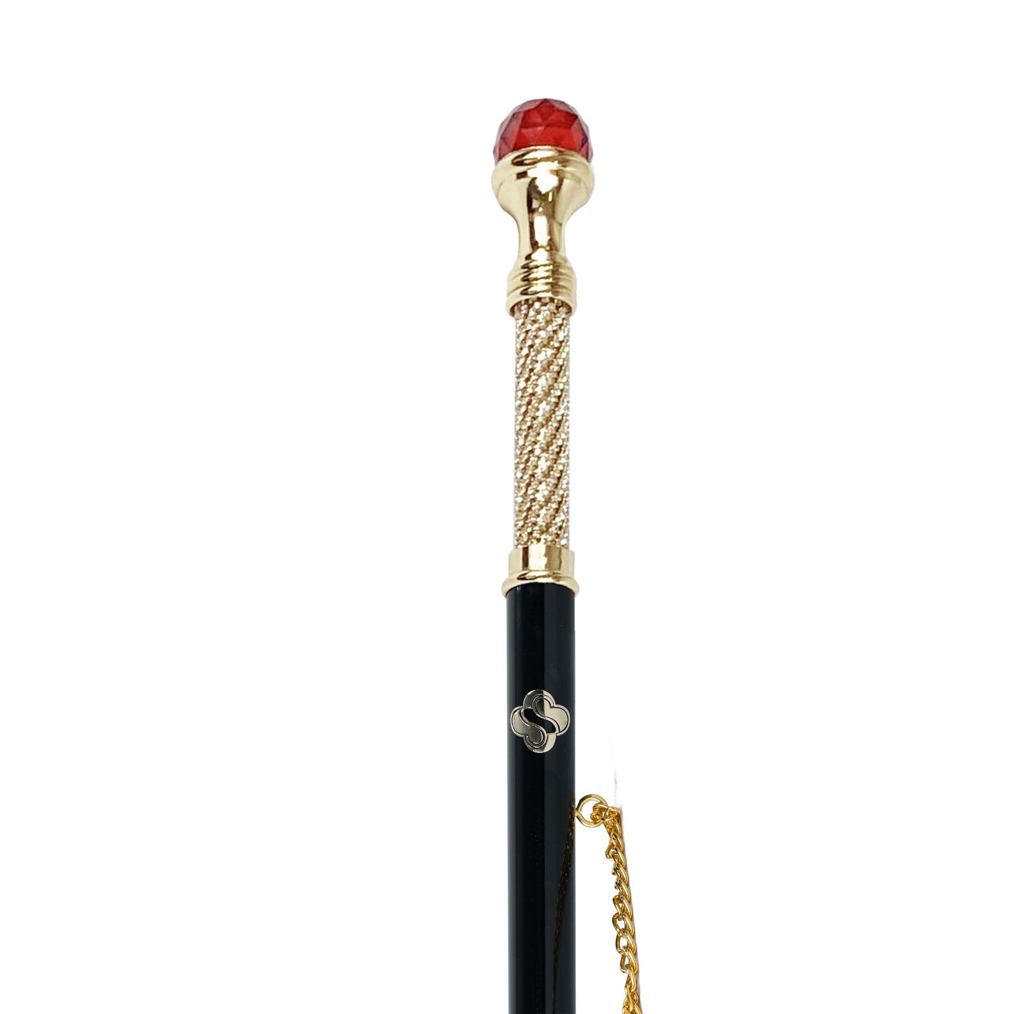 24K Gold Plated Handmade Luxury Crystal Jewelry - Elegant Red Gemstone Necklace for Women, Perfect for Parties, Weddings & Special Occasions