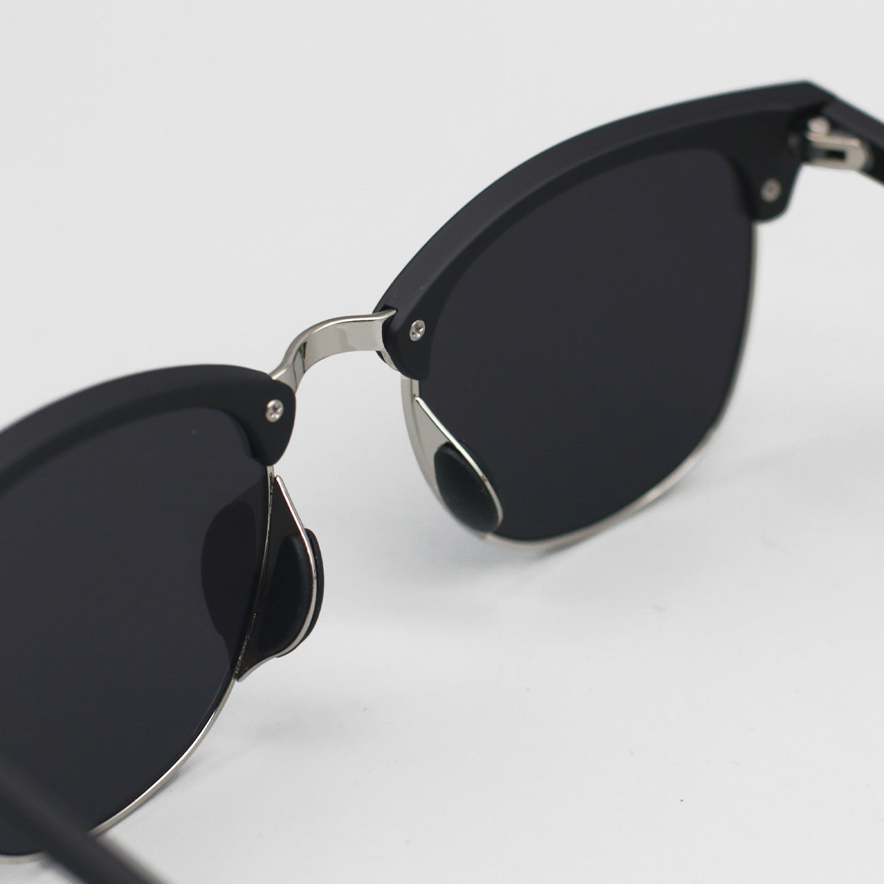 Black Clubmaster Sunglasses for Men & Women – Classic Retro Style, UV Protection – Perfect for Driving, Outdoor Activities & Fashion Accessories