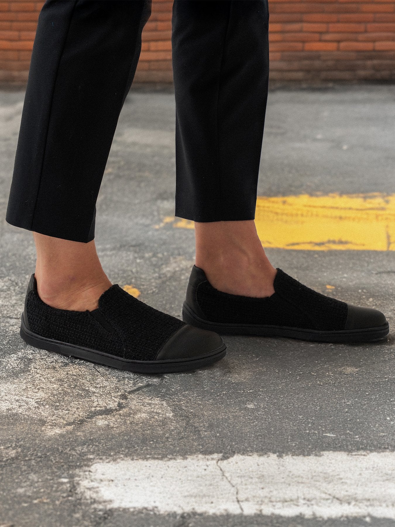 Barefoot Slip-On Shoes for Women & Men - Be Lenka Breeze All Black | Minimalist Comfort for Walking, Running & Everyday Wear