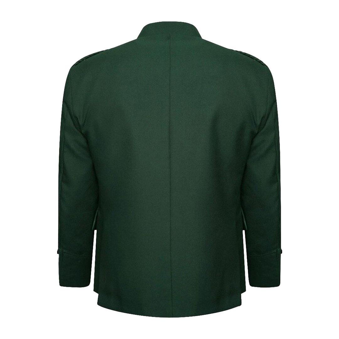 Stylish Green Argyll Jacket & Vest Set - Classic Scottish Tartan Pattern for Men & Women | Perfect for Weddings, Parties & Outdoor Events
