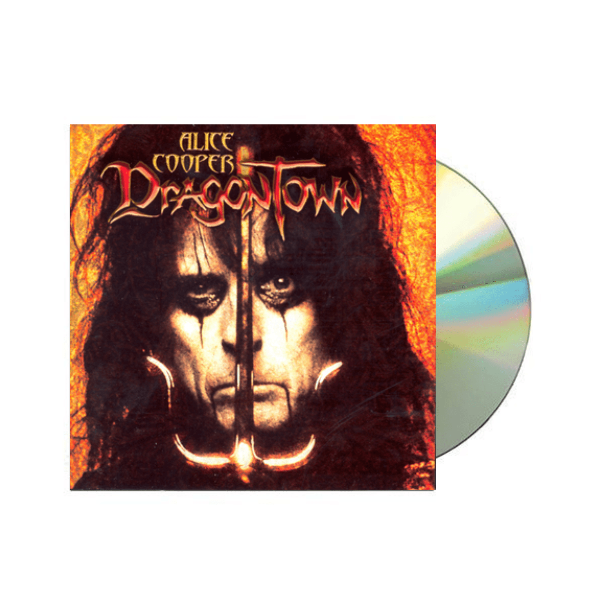Alice Cooper Dragontown CD - Rock Music Album | Official Merchandise for Collectors & Fans | Perfect for Home, Car & Party Playback