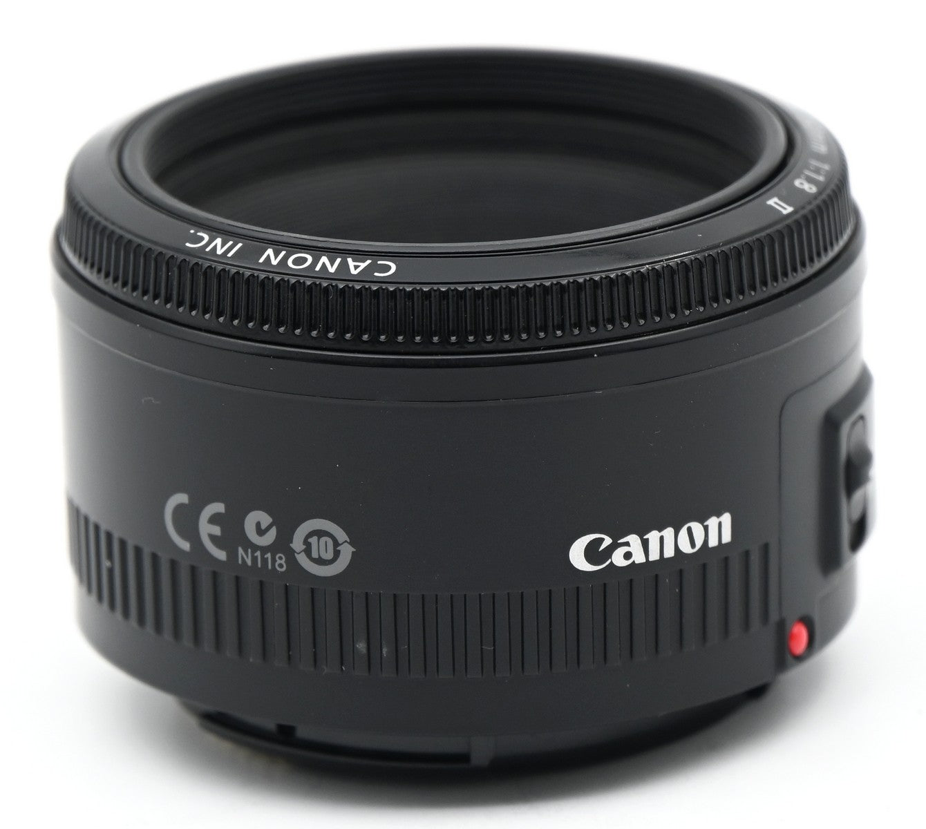 Used Canon EF 50mm f/1.8 II Lens for DSLR Cameras - Perfect for Portrait, Low Light & Street Photography