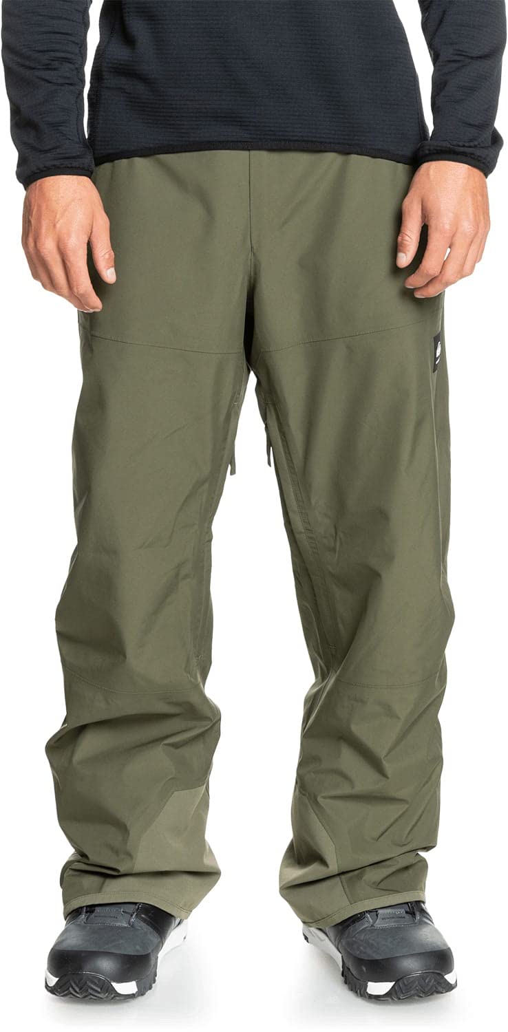 Quiksilver Mission Gore-Tex Men's Snowboard Pants - Waterproof & Breathable Winter Ski Pants for Snowboarding, Skiing & Outdoor Adventures