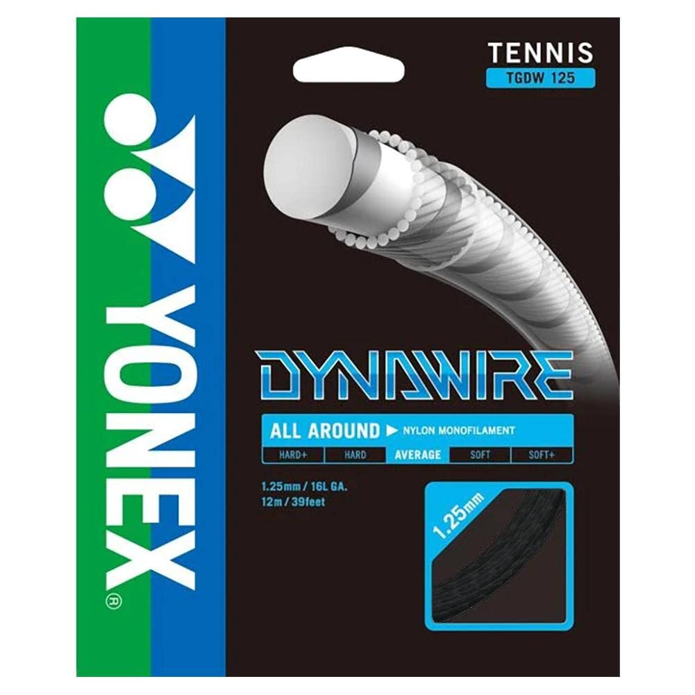 YONEX Dynawire Tennis String Set - High-Performance Synthetic Gut Strings for Tennis Rackets | Perfect for Recreational & Competitive Play