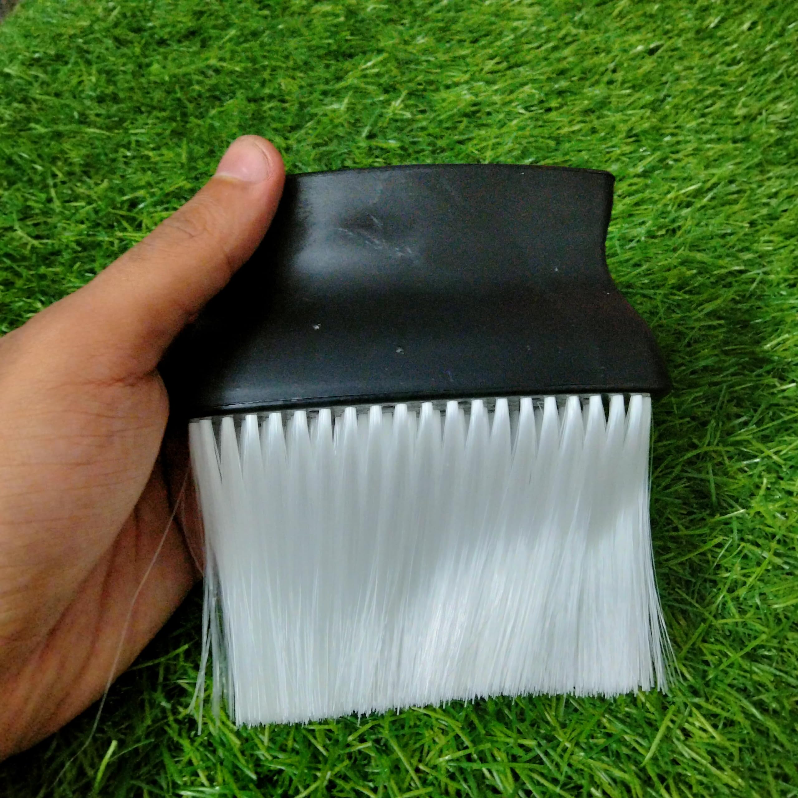 ZAUKY 1Pcs Salon Hair Brush - Face Duster & Cleaning Brush for Hair, Pet Grooming, Makeup & Dusting - Perfect for Home, Salon & Professional Stylists
