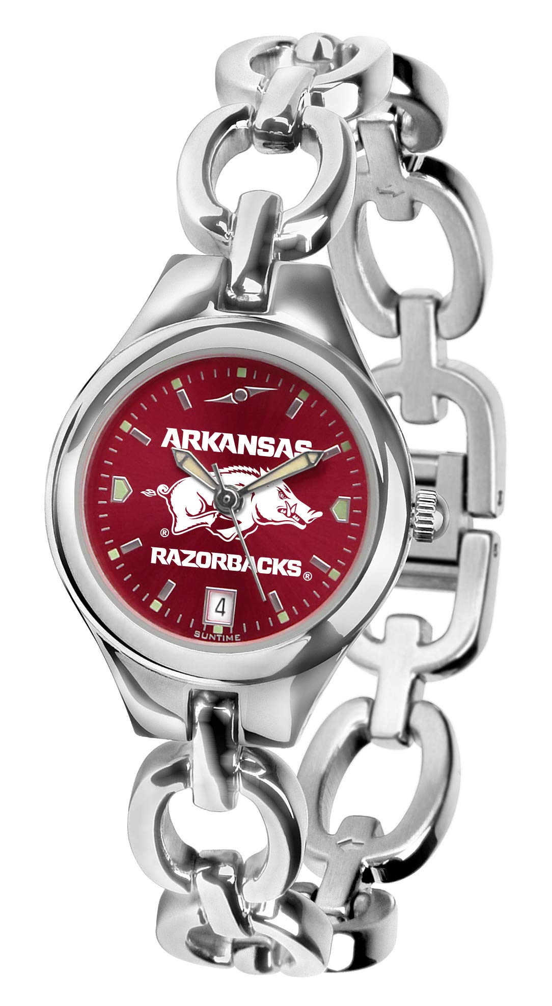 Linkswalker Men's Arkansas Razorbacks Eclipse Anochrome Watch - Stylish Sports Watch for Game Days, Casual Wear & Razorbacks Fans Collection