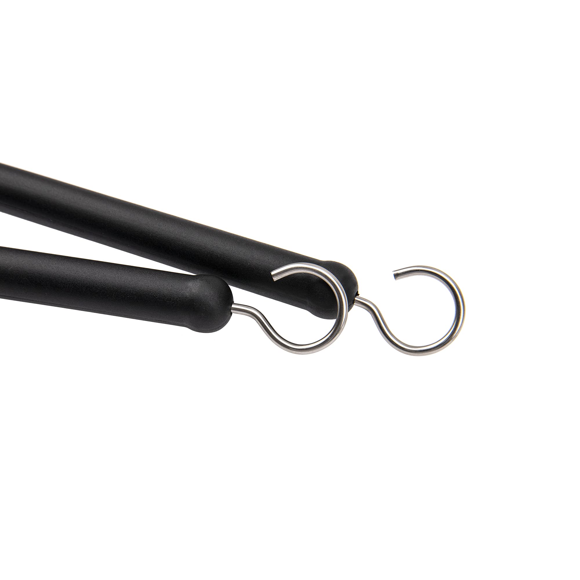 Yootones Retractable Wire Drum Brushes with Comfortable Rubber Handles - Professional Drum Sticks for Drummers, Beginners, Rock Bands & Students - Ideal for Live Performances, Practice Sessions & Music Classes (Black)