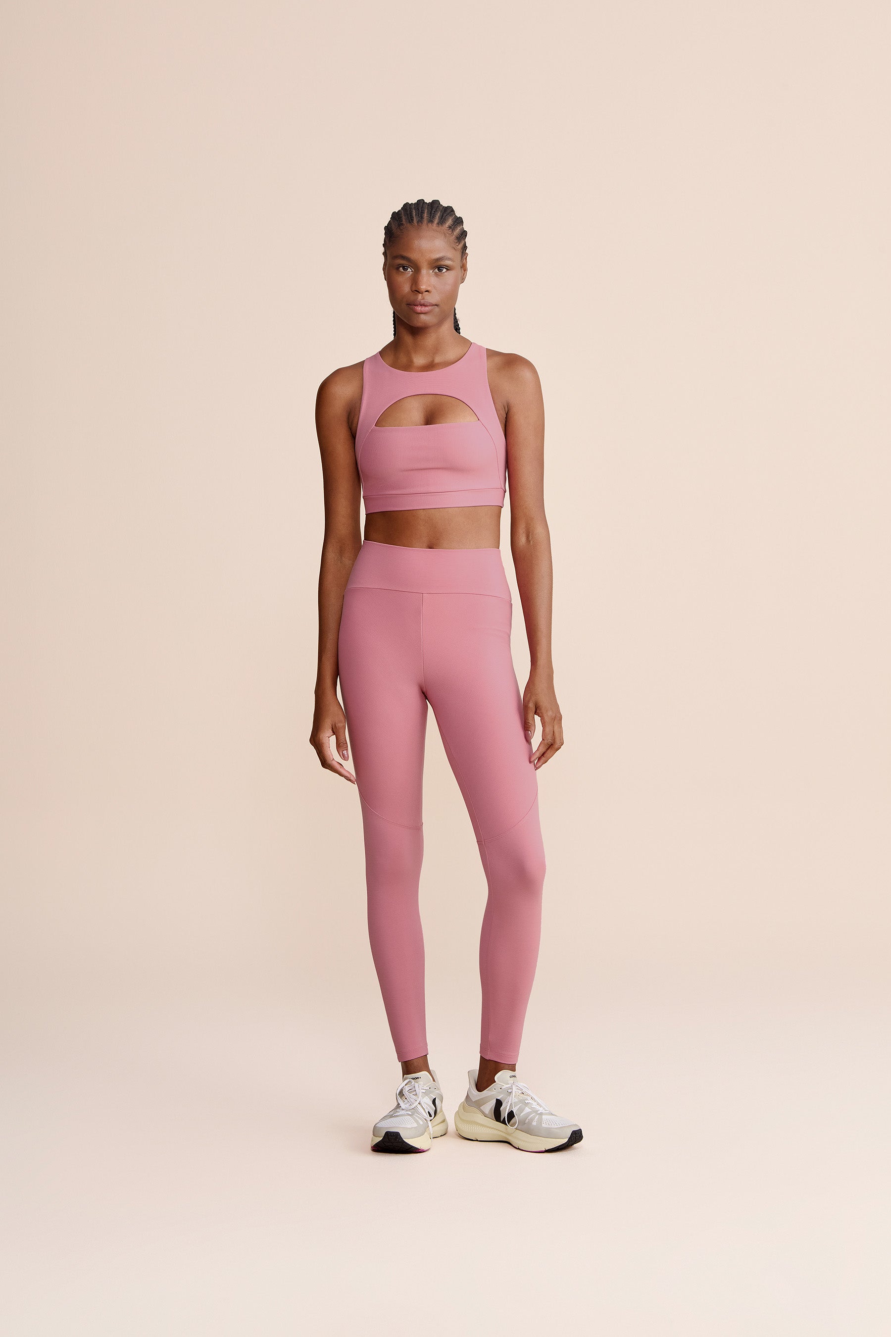 High Waist Neoprene Line Leggings for Women - Tummy Control Workout Yoga Pants - Perfect for Gym, Running & Everyday Wear