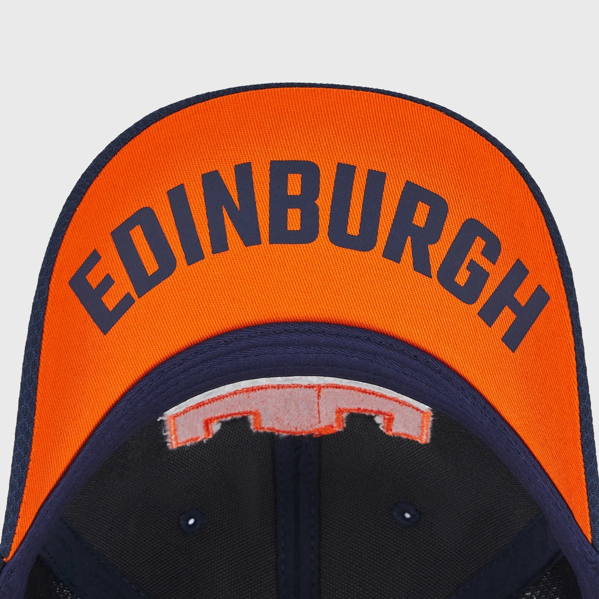 Edinburgh Rugby Cap Navy/Orange - Official Macron Rugby Hat for Fans - Perfect for Match Days & Outdoor Activities