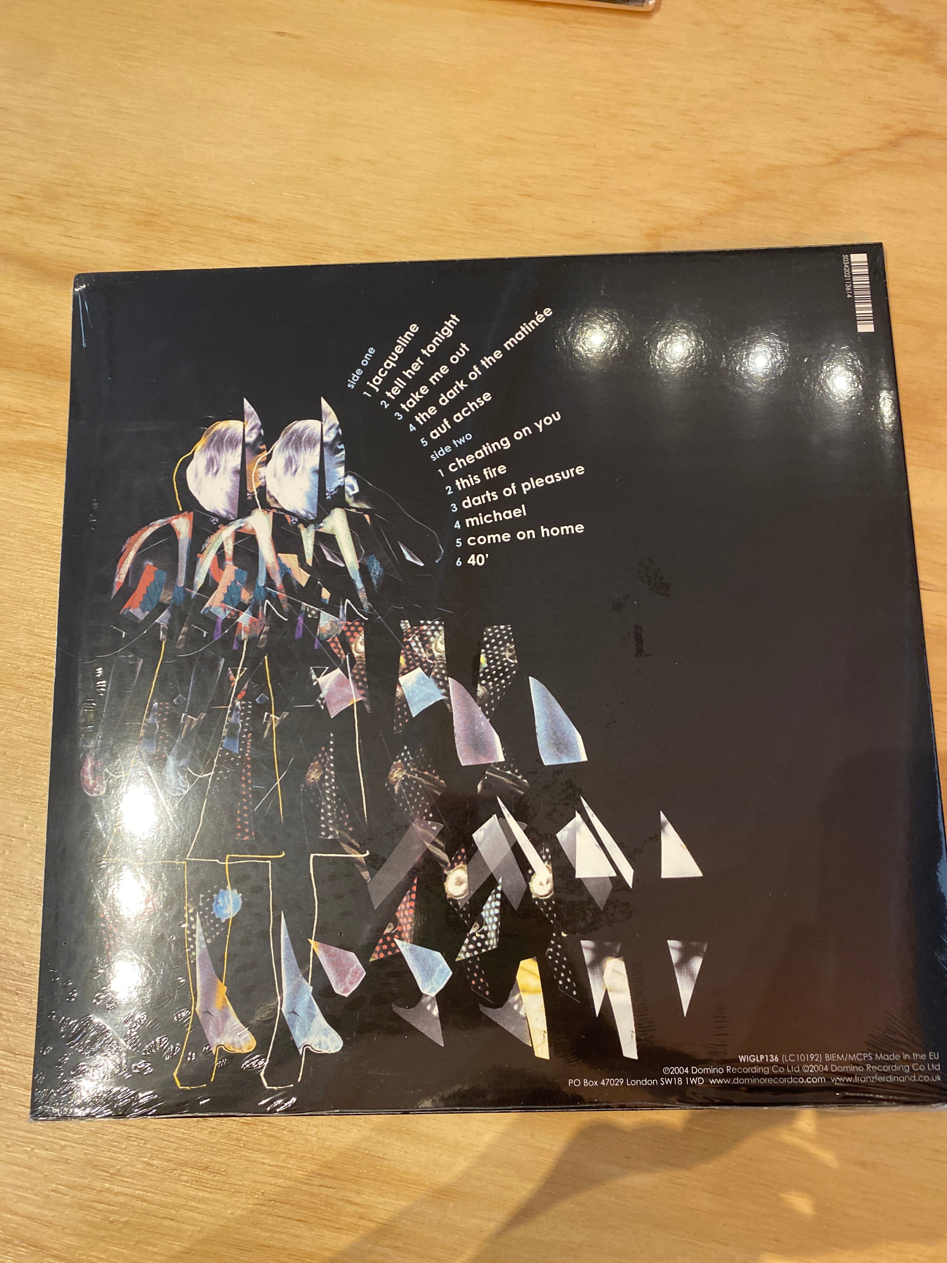 Franz Ferdinand Self-Titled Vinyl LP | Limited Edition Rock Album | Perfect for Record Collectors & Music Enthusiasts