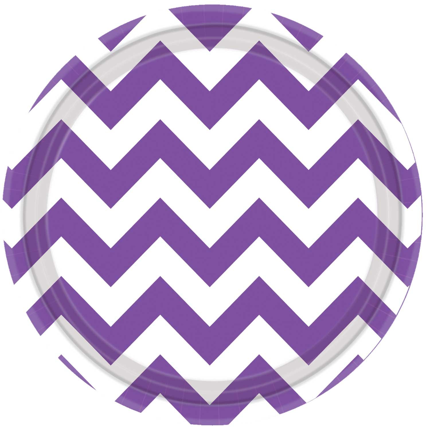 Amscan Purple Party Supplies - One Size - Perfect for Birthday, Halloween & Themed Party Decorations