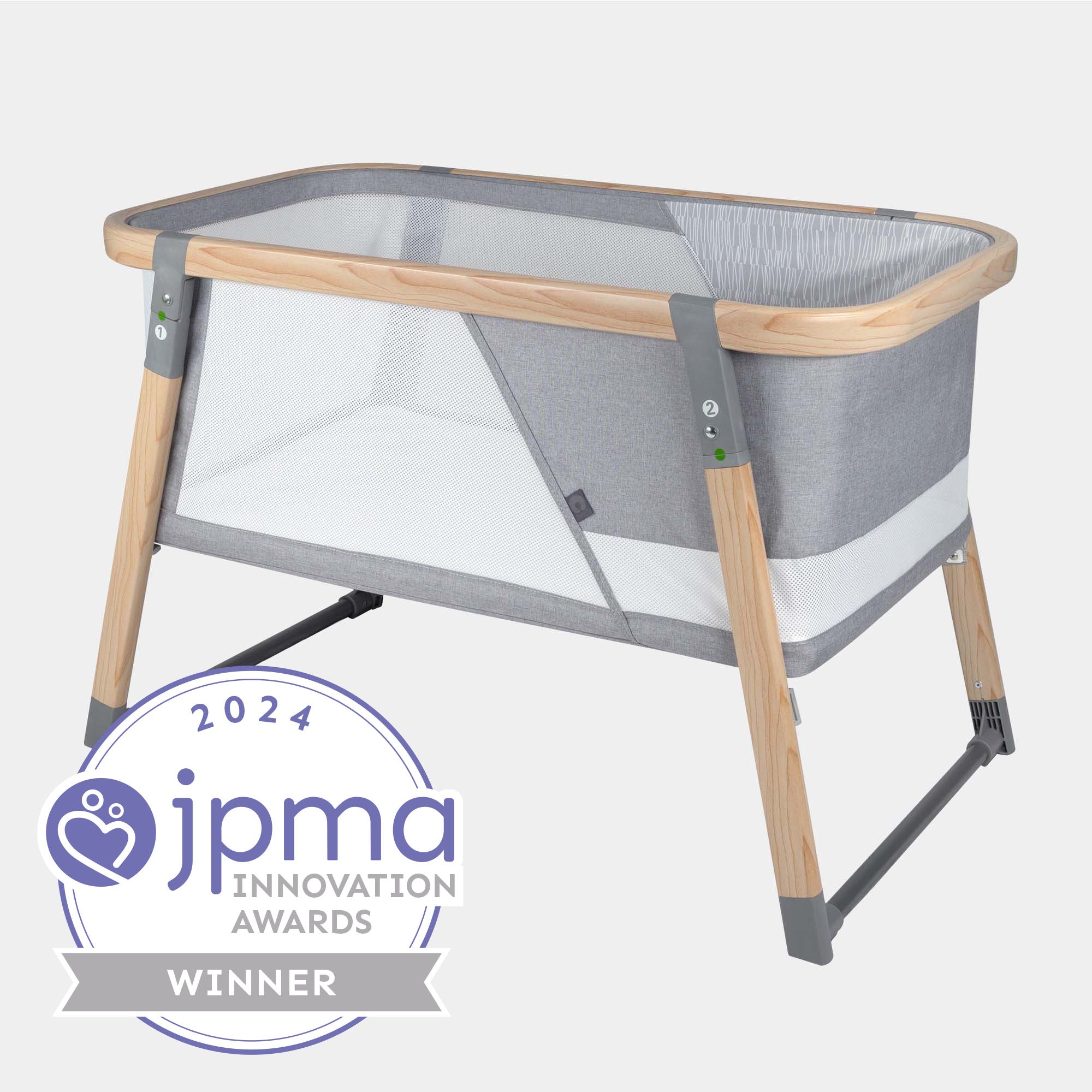 Boppy Newborn Baby Bassinet - Portable & Adjustable Infant Sleeper for Safe & Comfortable Sleep - Perfect for Nursery, Bedroom & Travel Use