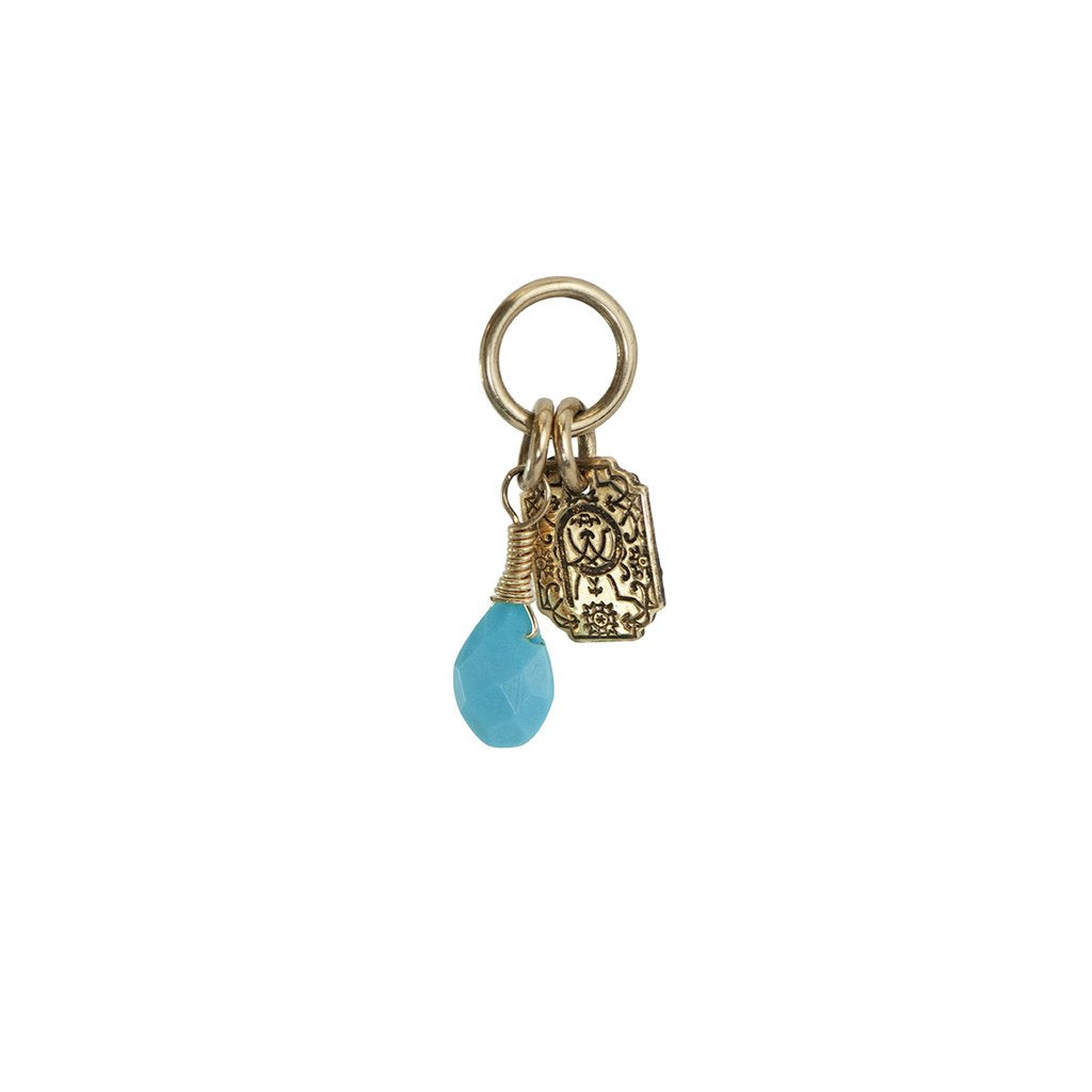 14K Gold Friendship Signature Attraction Charm - Perfect for Gifts, Jewelry Making & Special Occasions