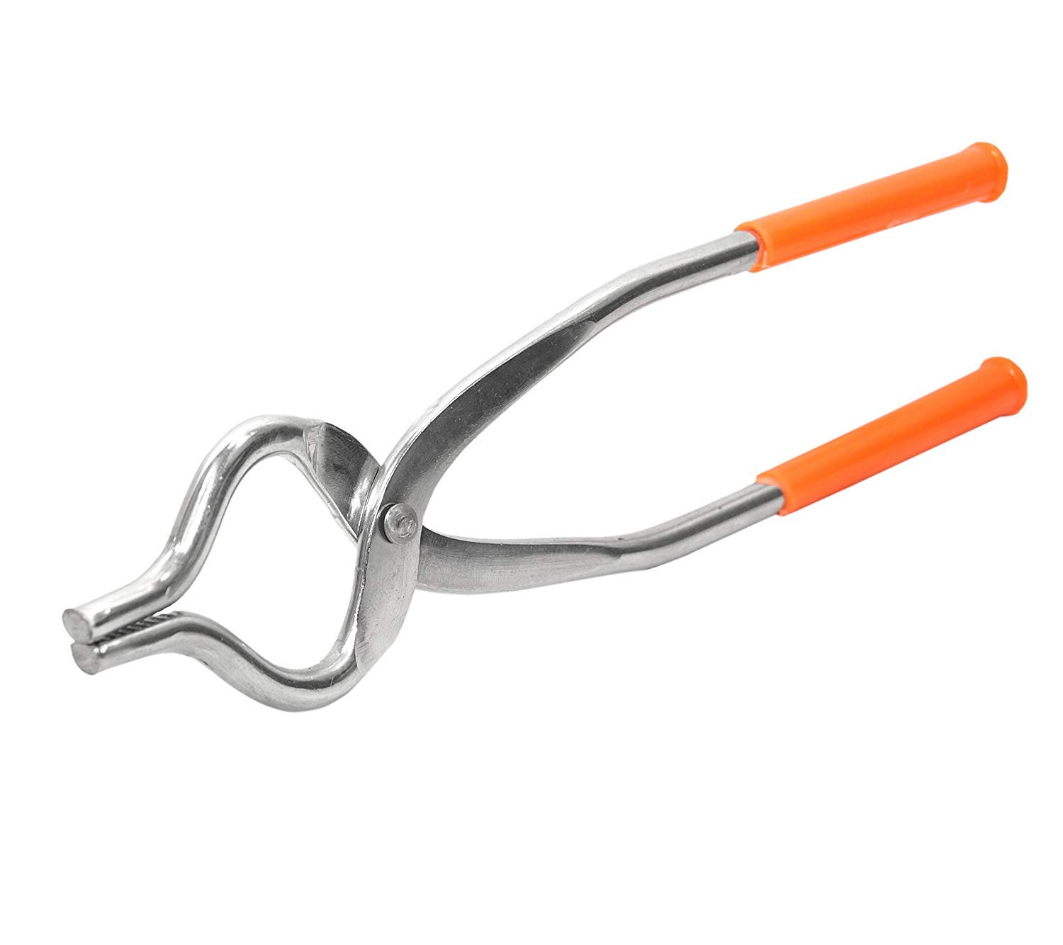 TULMAN Stainless Steel Kitchen Tongs with Non-Slip Handle - 10-Inch Cooking Utensil for Grilling, Serving, Salad Tossing - Perfect for BBQ, Restaurants & Home Use (Silver, 25x6x1 cm)