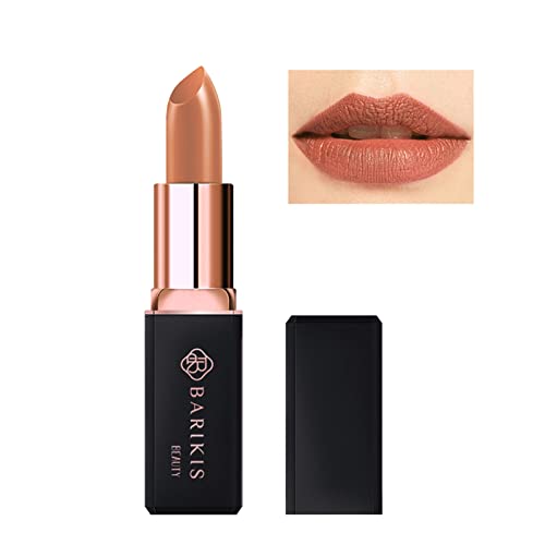 Flivevine Long Lasting Matte Lipstick - Waterproof, Hydrating, Non-Stick Velvety Red Lipstick with Pure Luster | All-Day Wear for Work, Party & Date | Essential Women's Makeup (15 SAVAGE)
