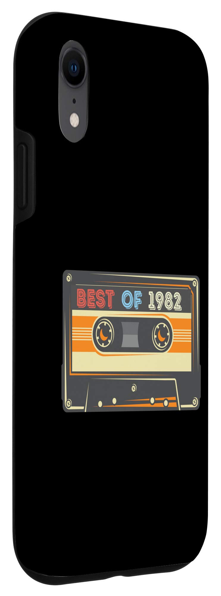 iPhone XR复古1982磁带手机壳 39岁生日礼物 经典怀旧设计 适合派对、收藏、日常使用