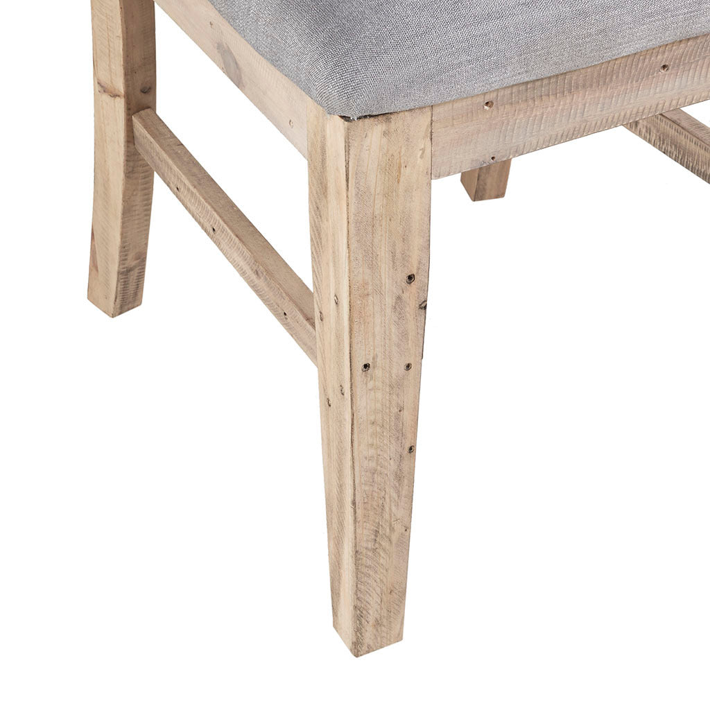 Modern Dining Side Chairs Set of 2 - Sturdy Wooden Kitchen Chairs with Padded Seats - Perfect for Dining Room, Kitchen, Breakfast Nook & Small Spaces