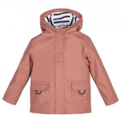 Waterproof Igor Euri Raincoat for Women - Stylish Rose Pink Outdoor Jacket with Hood | Perfect for Hiking, Commuting & Rainy Day Fashion