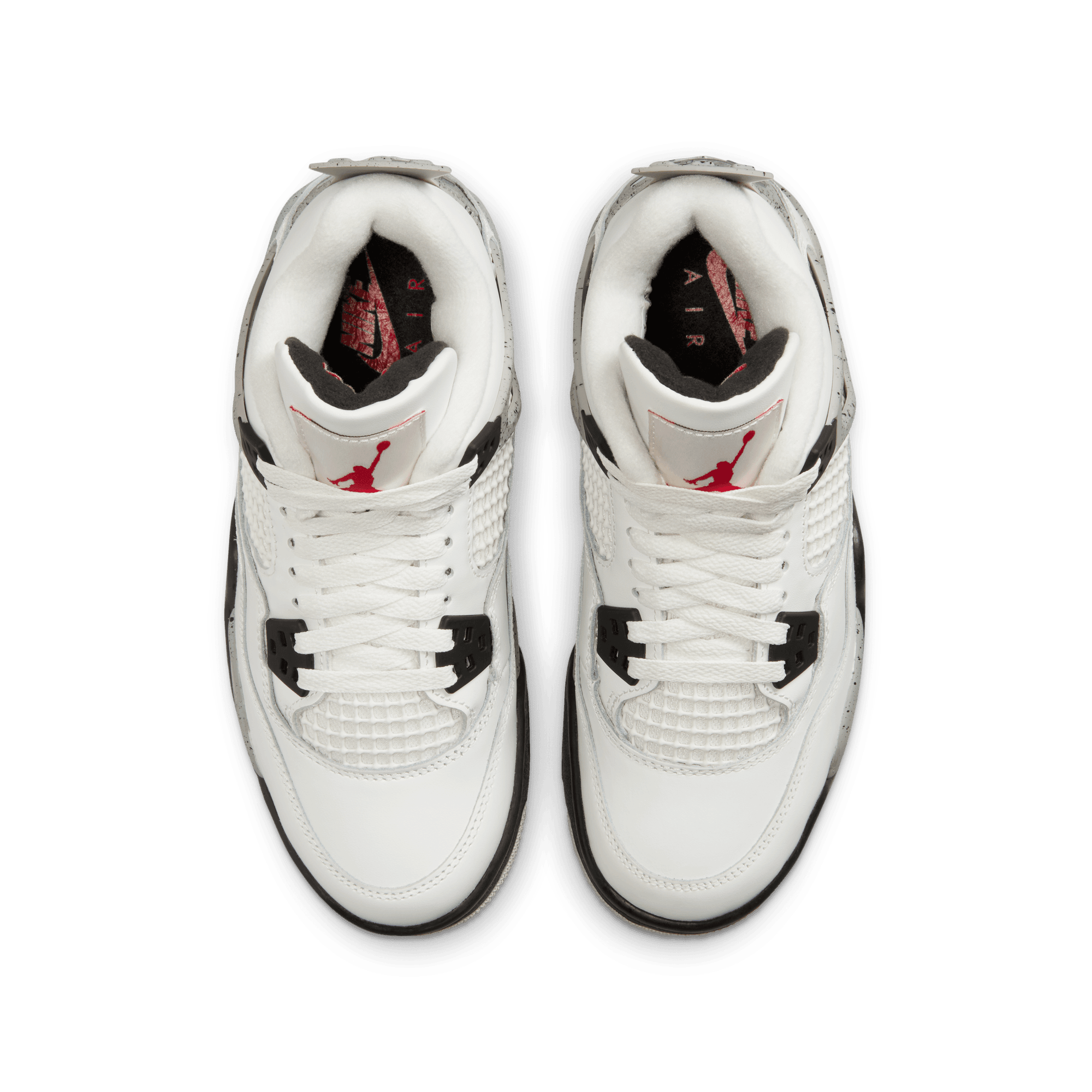 Original Air Jordan 4 Retro OG (GS) White Cement - Men's/Women's Basketball Shoes for Sports & Casual Wear