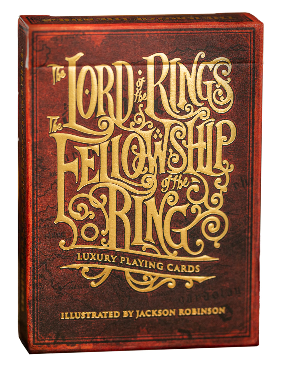 The Fellowship of the Ring Playing Cards - Official LOTR Lord of the Rings Collectible Card Game - Perfect for Movie Nights, Game Nights & Tolkien Fan Gifts