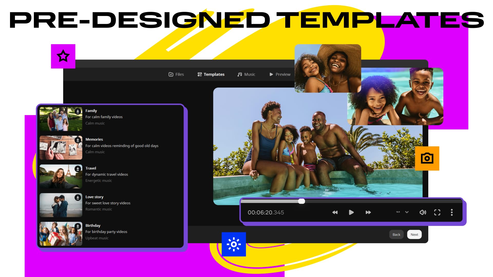 Movavi Slideshow Maker 2025 Business Edition - Professional Slideshow Software for Windows PC Download - Create Stunning Presentations for Business, Marketing & Social Media
