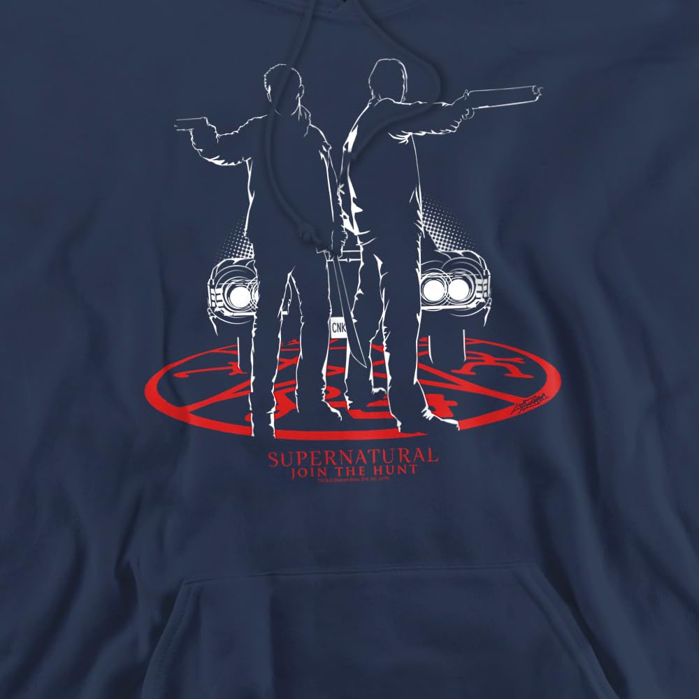 Supernatural Silhouettes Unisex Hoodie for Men & Women | Pullover Sweatshirt for Casual Wear, Lounge & Outdoor Activities