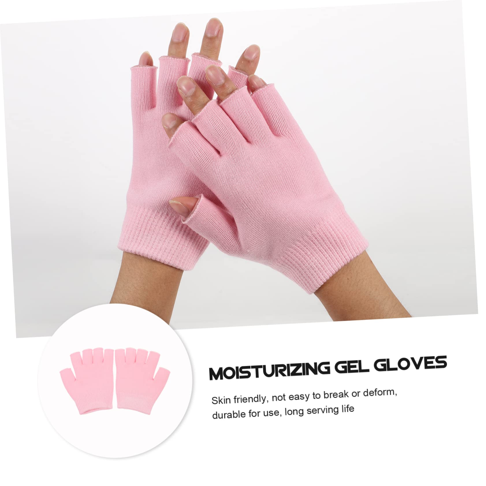 Beavorty Spa Moisturizing Gloves for Hands - Hydrating Gel Gloves for Dry Skin Care & Overnight Treatment | Perfect for Adults, Cracked Hands & Winter Hand Care Routine