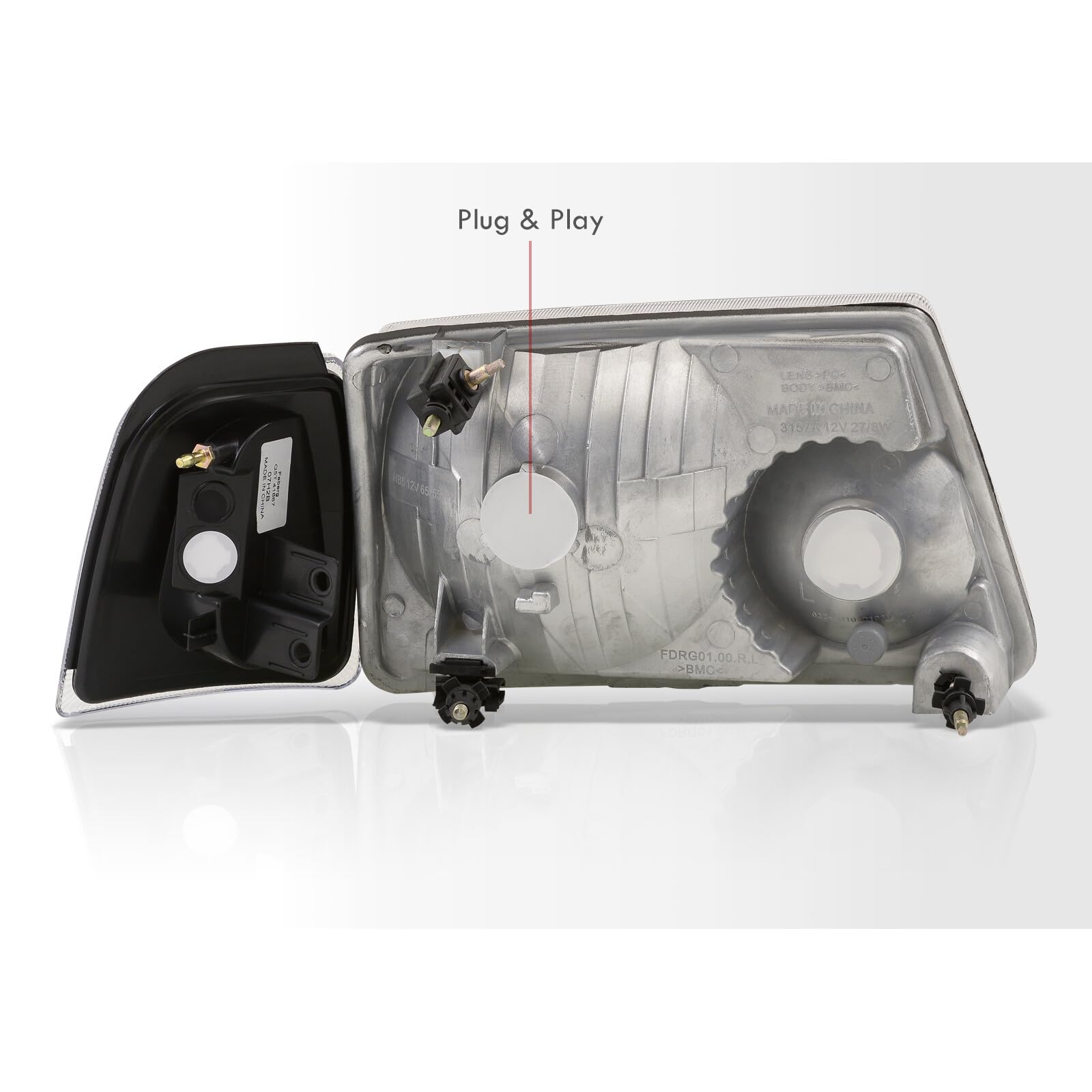 Ford Ranger Headlights & Bumper Lamps (2001-2011) - Off-Road & Night Driving