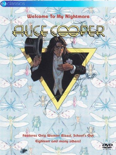 Alice Cooper Welcome To My Nightmare Vinyl Record Featuring Vincent Price - Perfect for Horror Music Collectors & Halloween Party Soundtracks