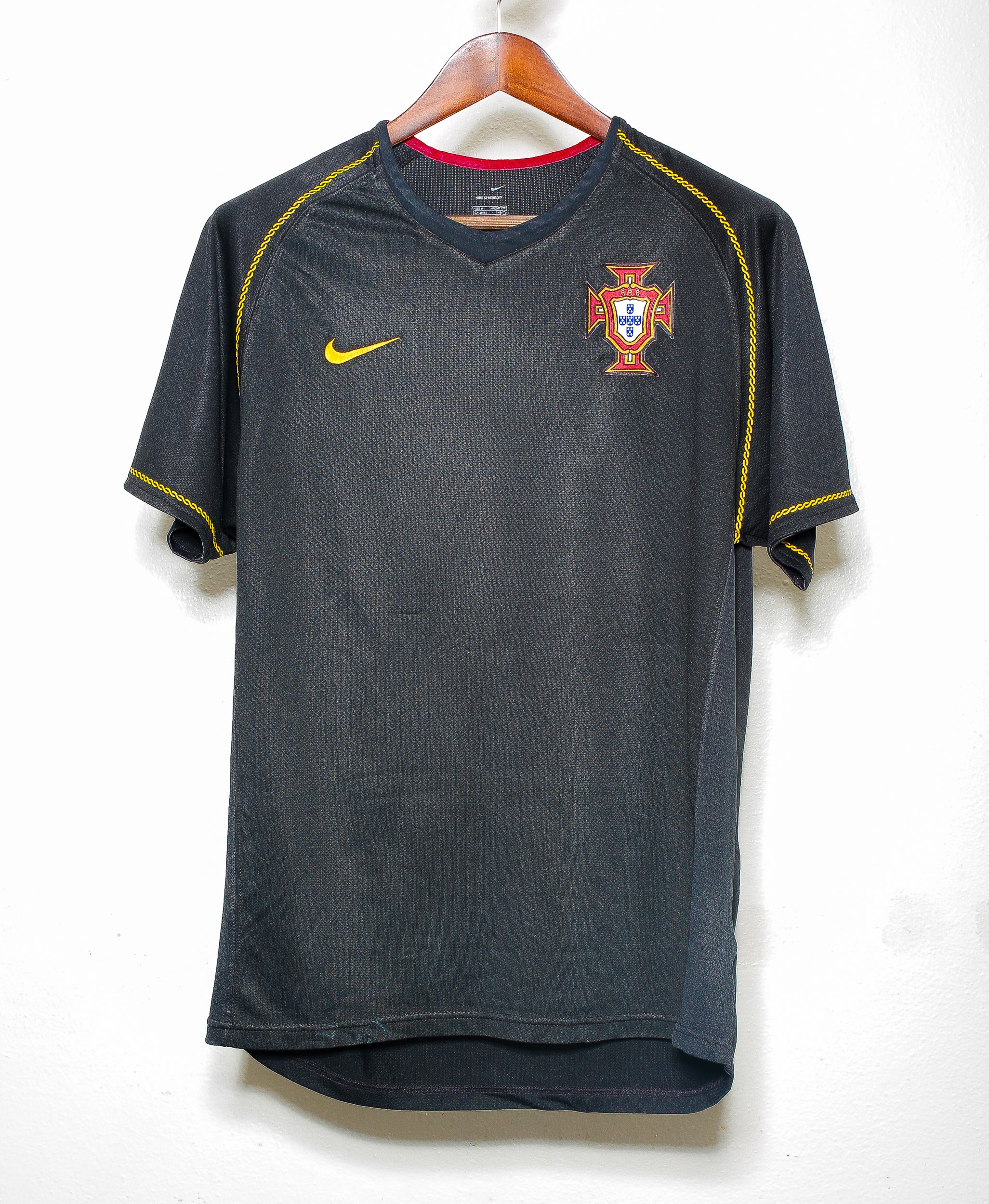 2007 Portugal Third (M) Soccer Jersey - Vintage Football Shirt for Collectors & Fans - Perfect for Matches, Events & Memorabilia Display