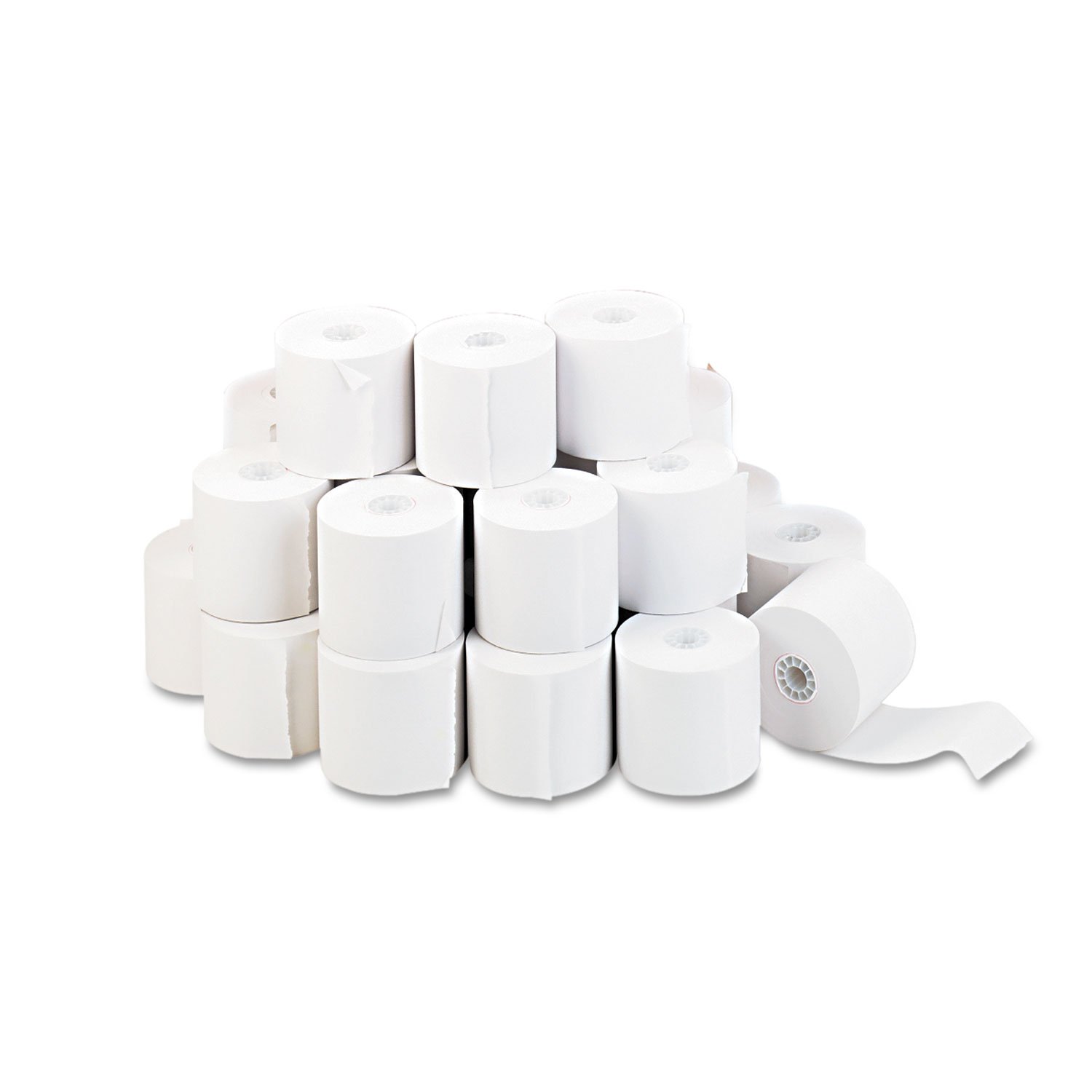 UNV35710GN - Single-Ply Adding Machine & Calculator Paper Rolls (2.25