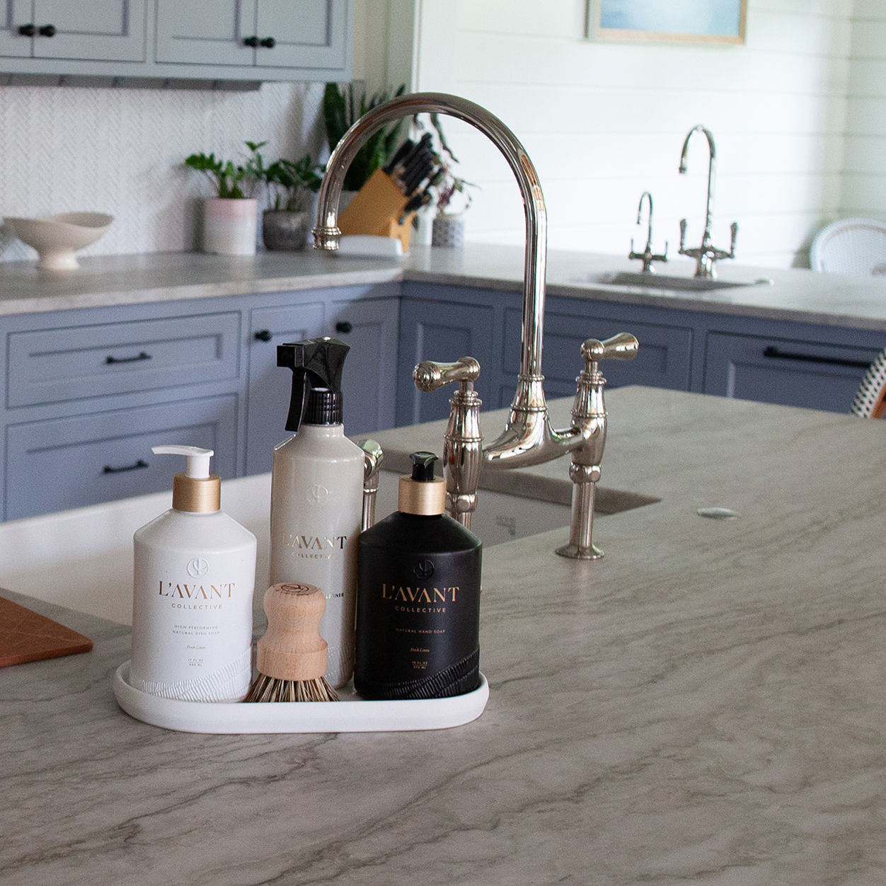 Fresh Linen Scent All-Purpose Cleaner Spray - Multi-Surface Household Cleaner for Kitchen, Bathroom & Floors | Eco-Friendly & Powerful Cleaning Solution