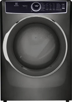 Electrolux ELFG7537AT 8.0 Cu. Ft. 500 Series Titanium Gas Dryer - Perfect for Laundry Rooms & Large Families | Fast Drying & Energy Efficient