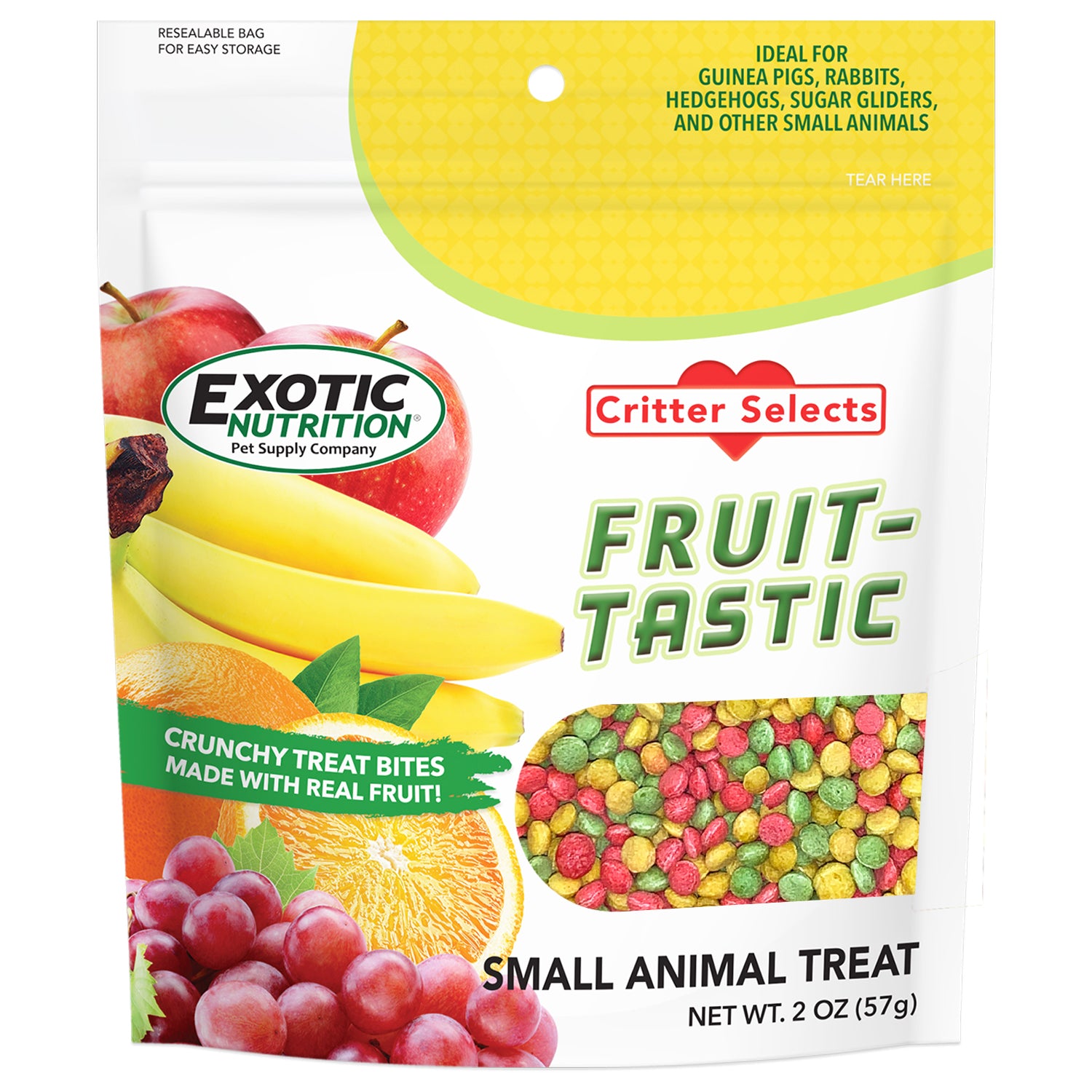 Fruit Tastic Treat - Delicious Dried Fruit Snacks for Kids & Adults | Healthy On-the-Go Snacking, Lunch Box Fillers, and Party Favors