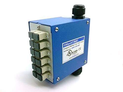 High-Quality SNAP-12SC-MM Fiber Optic Patch Panel - Compact Power Block for Efficient Network Management | Ideal for Data Centers, Server Rooms & Office Networking