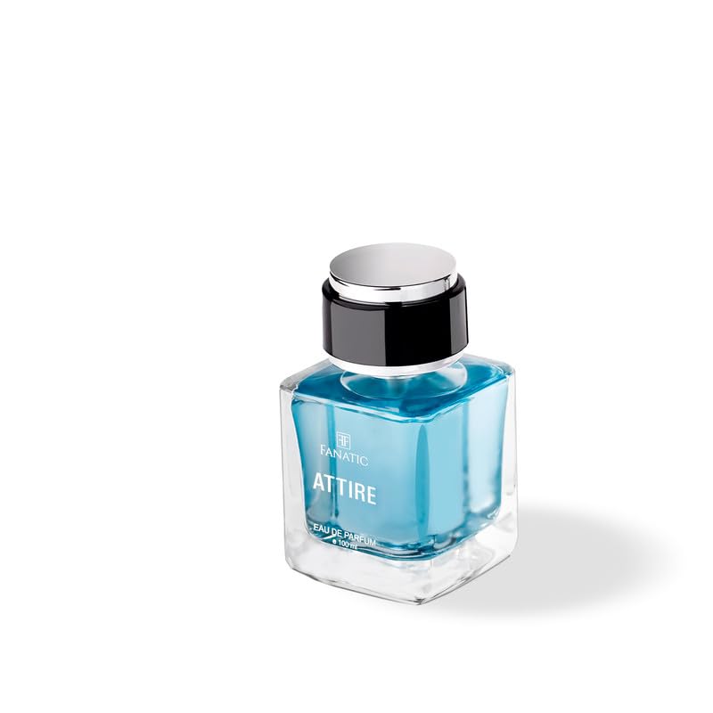Fanatic Attire Blue Eau De Parfum 100ml - Premium Long Lasting Men's Cologne Spray with Luxurious Fragrance | Perfect for Date Night, Office & Special Occasions