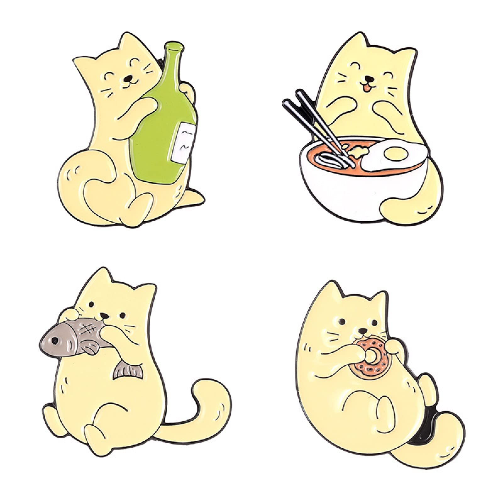 Kawaii Anime Enamel Pins - Cute Aesthetic Backpack Pins for Girls, Teens & Anime Lovers (ID05) | Perfect for Backpacks, Jackets, Hats & DIY Crafts