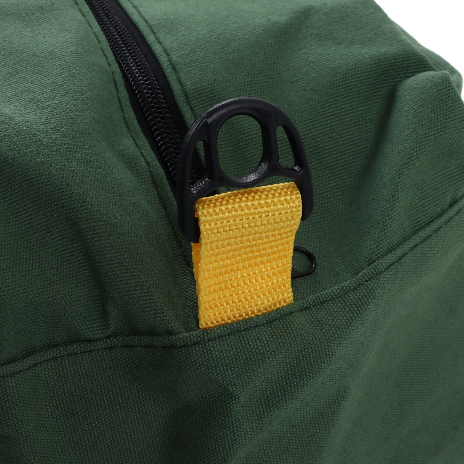 ViaGasaFamido 20 Inch Waterproof Canvas Tool Bag - Large Capacity Wide Mouth Electrician Tool Tote for Carpentry, Hardware & DIY Projects | Perfect for Job Sites, Home Repairs & Professional Organizers