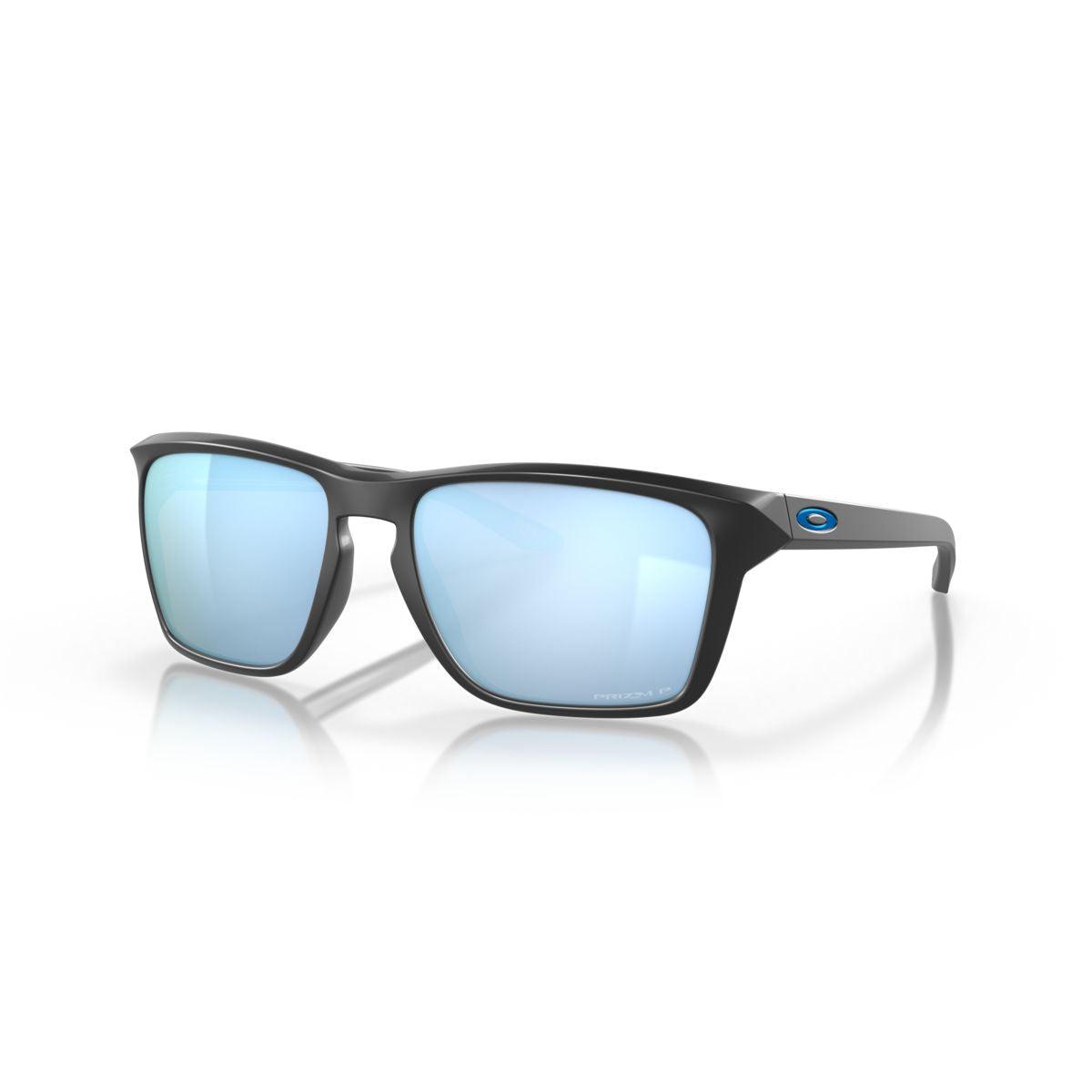Oakley Sylas Matte Black Polarized Sunglasses with Prizm Deep Water Lens - 0OO9448 944817 - Perfect for Outdoor Sports, Driving & Water Activities