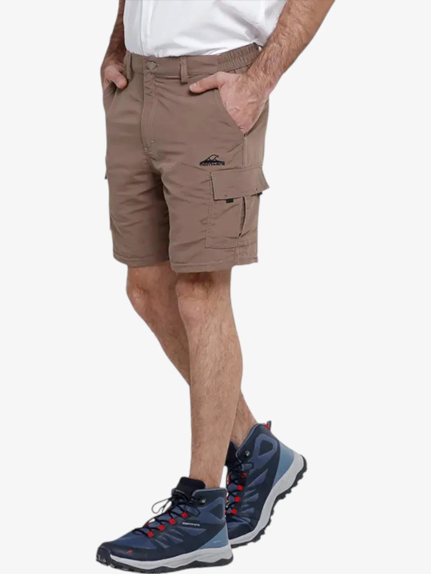 Bermuda Montagne Sherpa Marron - Premium Men's Sherpa Lined Shorts for Winter & Outdoor Activities | Cozy & Warm Fleece-Lined Casual Shorts for Hiking, Camping, and Lounge Wear