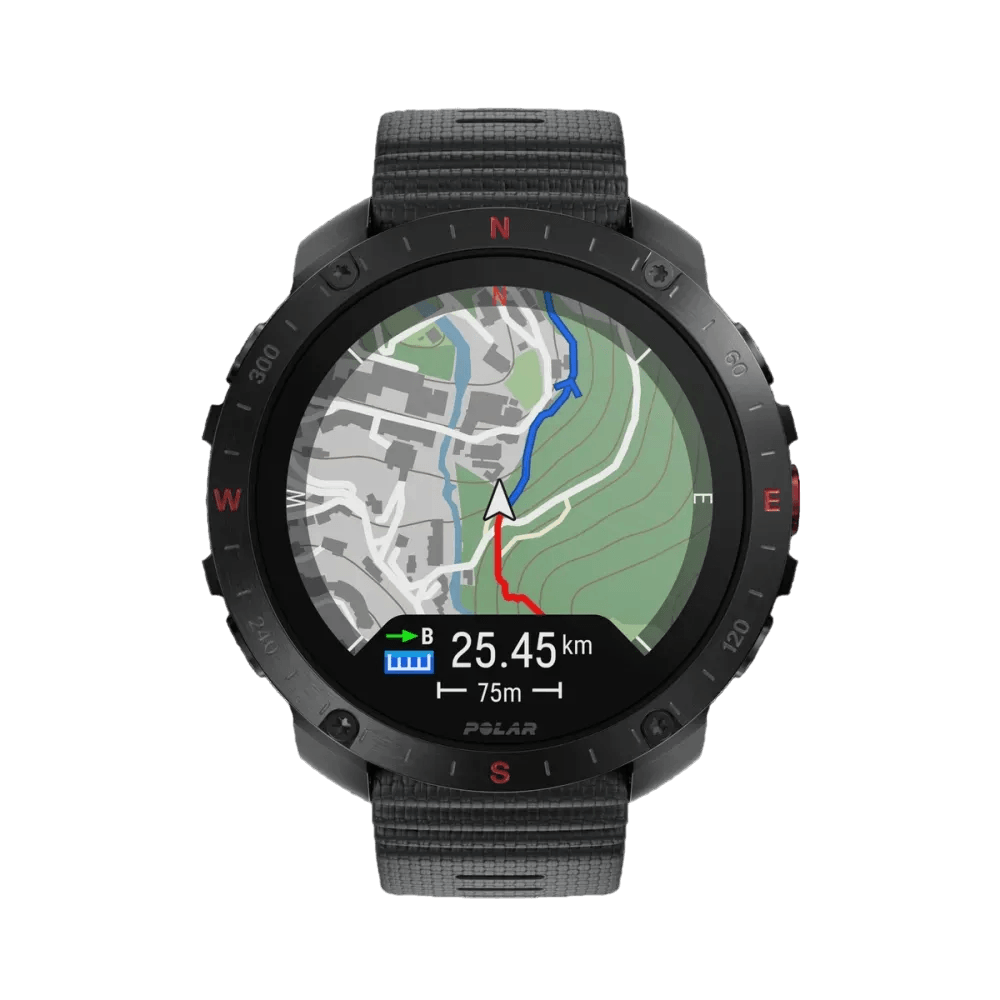 Polar Grit X2 Pro Premium GPS Smart Sports Watch - Multisport Fitness Tracker with Heart Rate Monitor, Waterproof Design for Running, Cycling & Outdoor Adventures